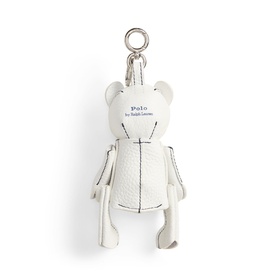 Bear Pony Logo Leather Bag Charm