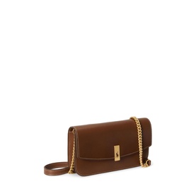 ID Leather Chain Wallet Bag