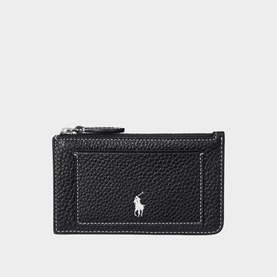 Play Leather Zip Cardholder