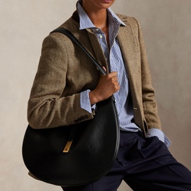 ID Calfskin Large Shoulder Bag