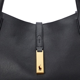 ID Leather Large Tote Bag