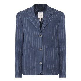 Alita Pinstripe Blazer