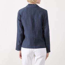 Alita Pinstripe Blazer