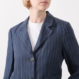 Alita Pinstripe Blazer