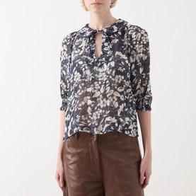 Alvia Peter-Pan Collar Blouse