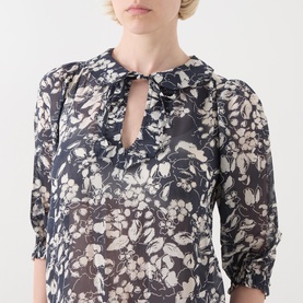 Alvia Peter-Pan Collar Blouse