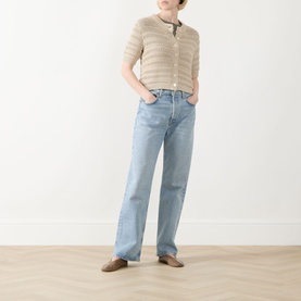 Angeline Textured-Knit Cardigan