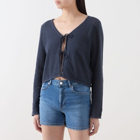 Rosefina Open-Knit Cardigan