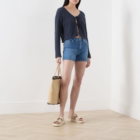 Rosefina Open-Knit Cardigan