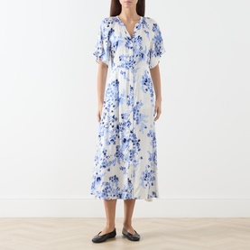 Alaja Floral Shirt Dress