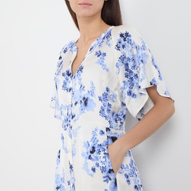 Alaja Floral Shirt Dress