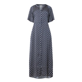 Alaja Polka Dot Shirt Dress