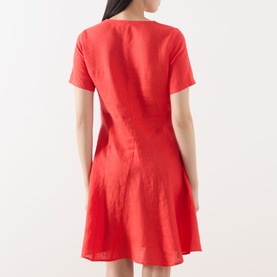 Aminasa Linen Mini Dress