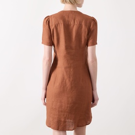 Aminase Linen Dress