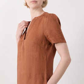 Aminase Linen Dress