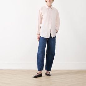 Adelena Mid-Rise Straight Leg Jeans