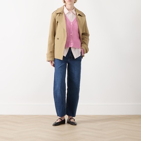 Adelena Mid-Rise Straight Leg Jeans