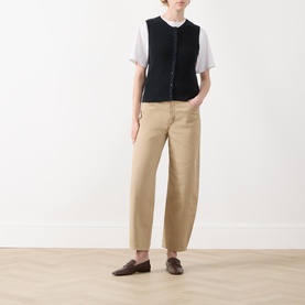 Adelena Mid-Rise Straight Leg Jeans