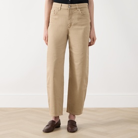 Adelena Mid-Rise Straight Leg Jeans