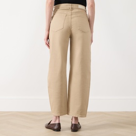 Adelena Mid-Rise Straight Leg Jeans
