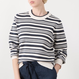 Anez Striped Knitted Sweater