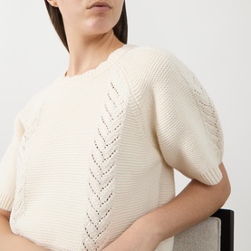 Anisette Pointelle Sweater