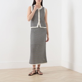 Brooki Striped Knitted Vest