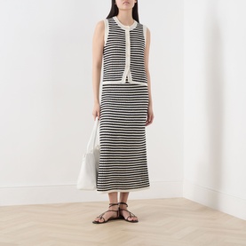 Brooki Striped Knitted Vest