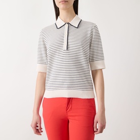 Anetti Striped Polo Shirt