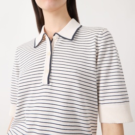 Anetti Striped Polo Shirt