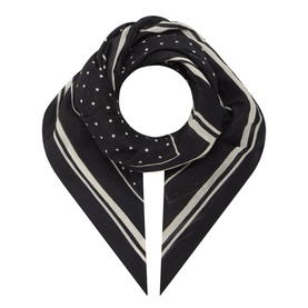 Phi Printed Square Scarf