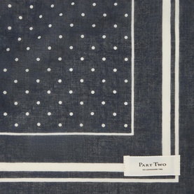 Phi Printed Square Scarf