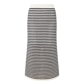 Berdy Striped Knitted Skirt