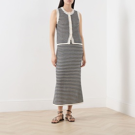 Berdy Striped Knitted Skirt