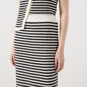 Berdy Striped Knitted Skirt