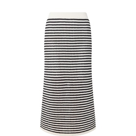 Berdy Striped Knitted Skirt