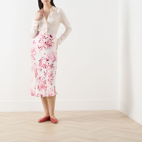 Laurina Shadow Floral Skirt
