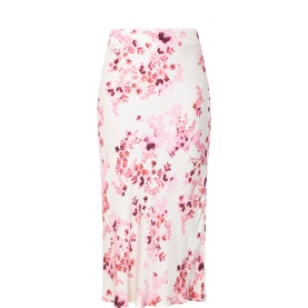 Laurina Shadow Floral Skirt