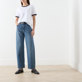 Angelita Contrast Trim T-Shirt