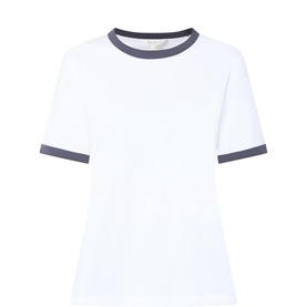 Angelita Contrast Trim T-Shirt
