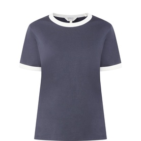 Angelita Contrast Trim T-Shirt