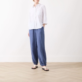 Betana Linen Wide-Leg Trousers