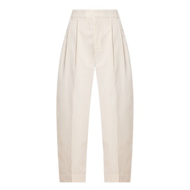 Beatriz Cropped Tapered-Leg Trousers