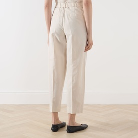 Beatriz Cropped Tapered-Leg Trousers