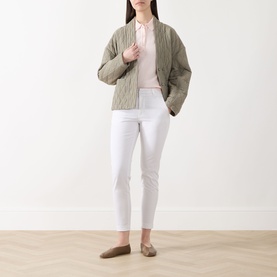 Soffys Slim-Leg Cropped Trousers