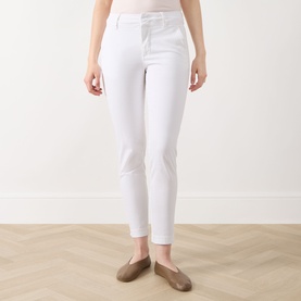 Soffys Slim-Leg Cropped Trousers