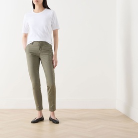Soffys Slim-Leg Cropped Trousers