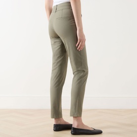 Soffys Slim-Leg Cropped Trousers