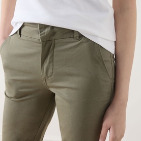 Soffys Slim-Leg Cropped Trousers