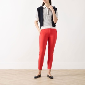 Soffys Slim-Leg Cropped Trousers